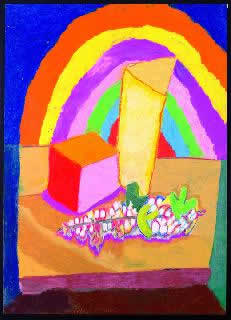 Stefano Scadati pittore - 1988 Arcobaleno