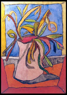 Stefano Scadati pittore - 1996 Vaso rosa