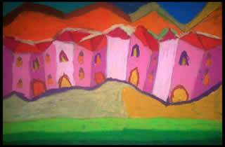 Stefano Scadati pittore - 2005 una grande cascina
